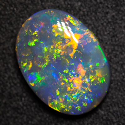 2.37 ct black opal 11.7x8.7x3.7mm